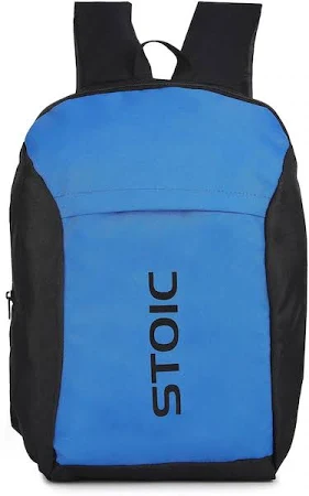 STOIC BLUE AND BLACK BACKPACK